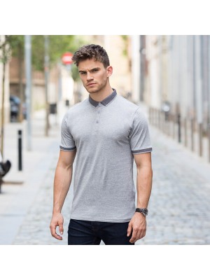 Plain Polo Shirt Men Contrast Fashion Jersey Skinnifit 180 GSM